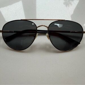 Gucci Black Aviator Sunglasses